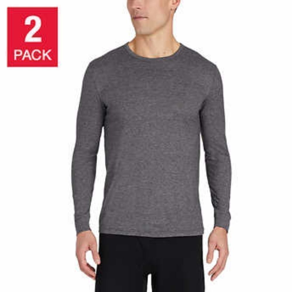 32 Degrees Men's Heat Tee, 2-pack
